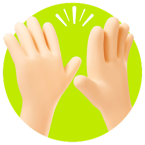 회원가입 완료 박수 이미지